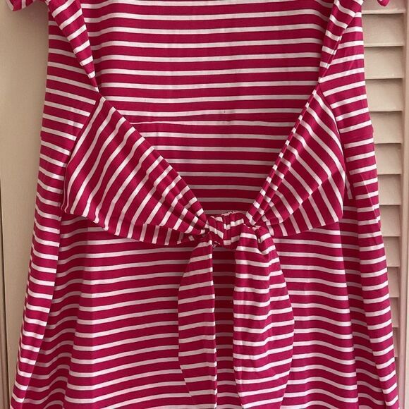 NWT RALPH LAUREN STRIPED TIE-FRONT JERSEY WOMAN DRESS NEW WITH TAG SIZE US XXL - Picture 7 of 12